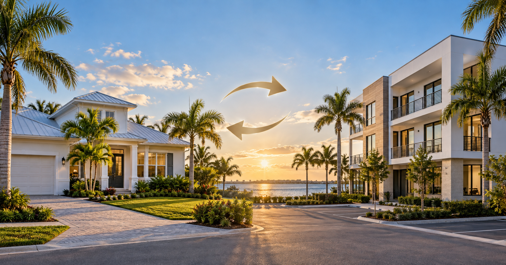 Florida investment properties representing a 1031 exchange